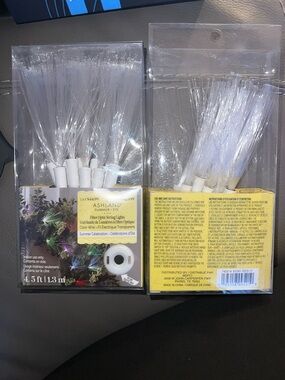 NIB! Ashland Fiber Optic String lights